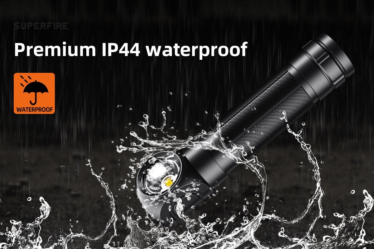 lanterna multifunctionala led superfire th04, usb, 600lm, 120m, incarcare usb-c, suport cap, prindere magnetica 3 Lanterna Multifunctionala LED Superfire TH04, USB, 600lm, 120m, incarcare USB-C, suport cap, prindere magnetica - imagine 3