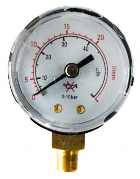 Manometru (ceas) MINI debit Ar-CO2