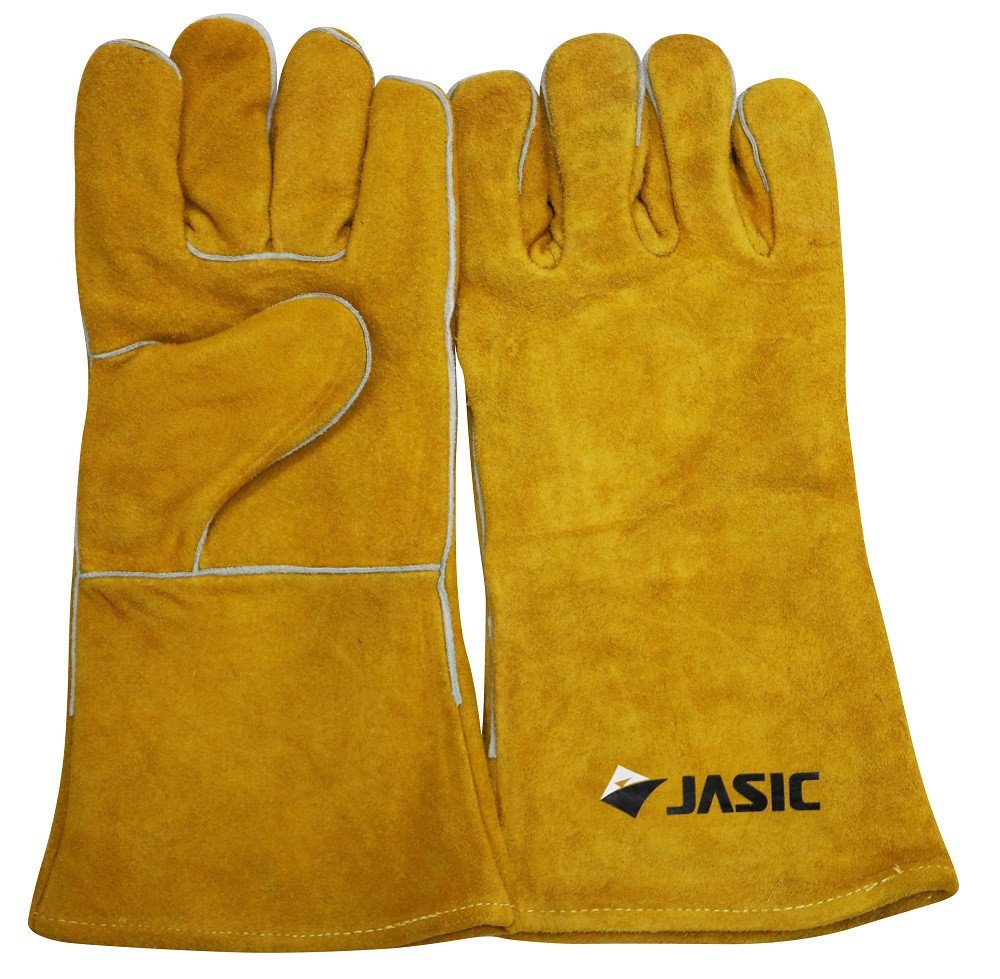 manusi sudor jasic, din piele de bovina cusute cu snur kevlar 2 Manusi sudor Jasic, din piele de bovina cusute cu snur kevlar - imagine 2