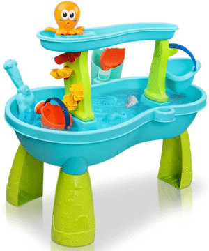 Masuta de joaca Rovo HG-1219 pentru apa si nisip, accesorii incluse