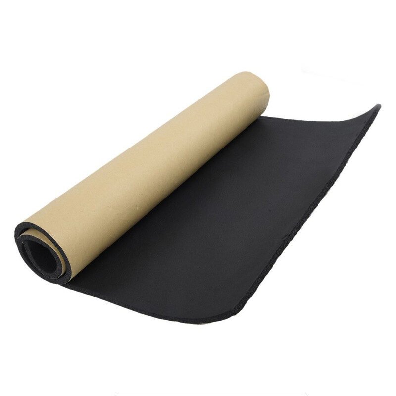 Material Insonorizant Auto, Mercaton, 3 Straturi, Cauciuc din Neopren, Rezistent la Apa si Praf, 100 x 50 cm, Grosime 10 mm
