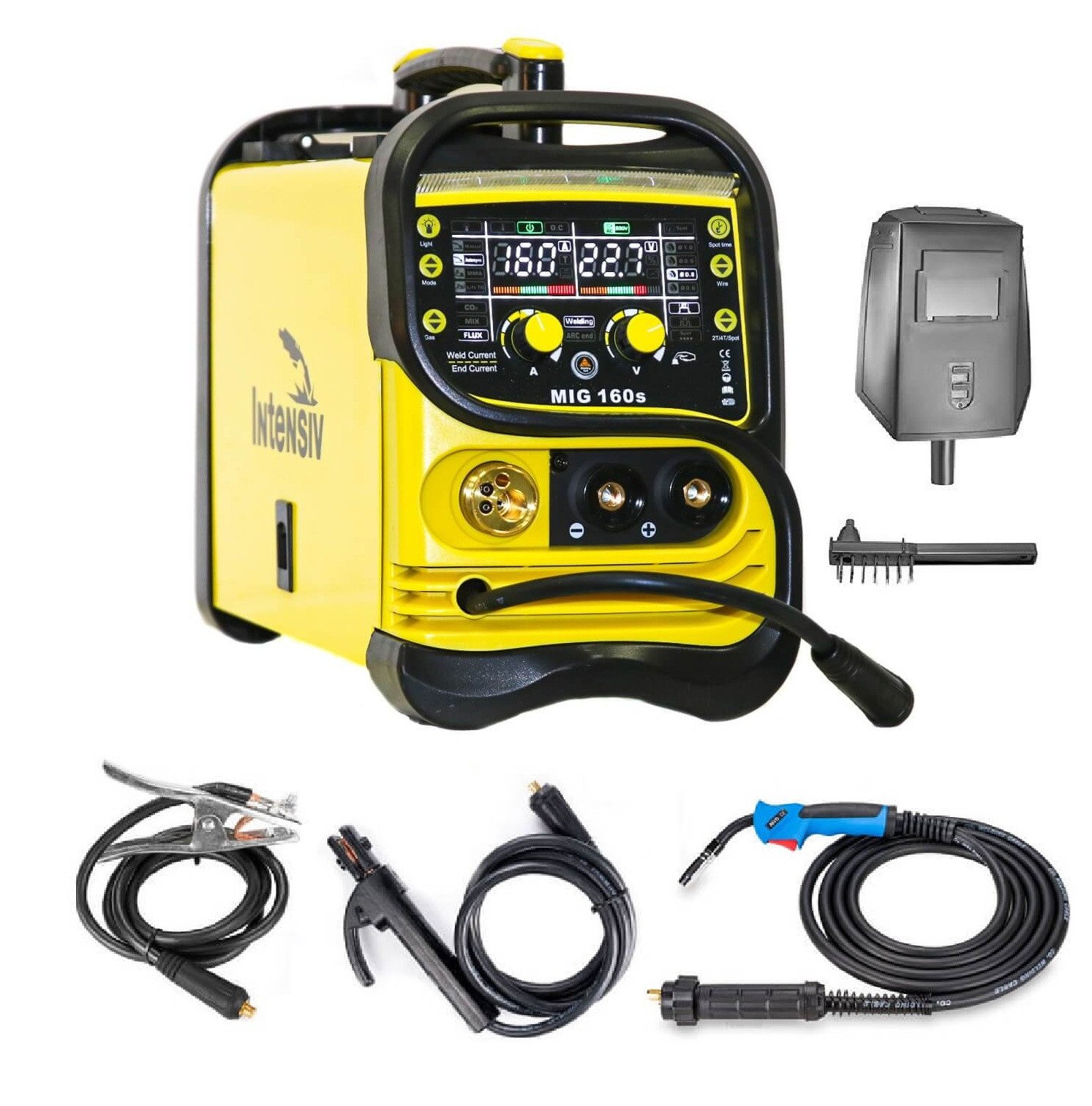 mig 160s - invertor de sudura mig/mma intensiv 4 MIG 160s - INVERTOR DE SUDURA MIG/MMA INTENSIV - imagine 4