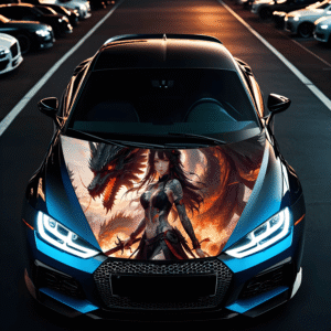 Folie Capota Auto „Hood Art” rezistenta la exterior, marime L (180 x 130cm) – Cod: AVX-CAPOTA-011L