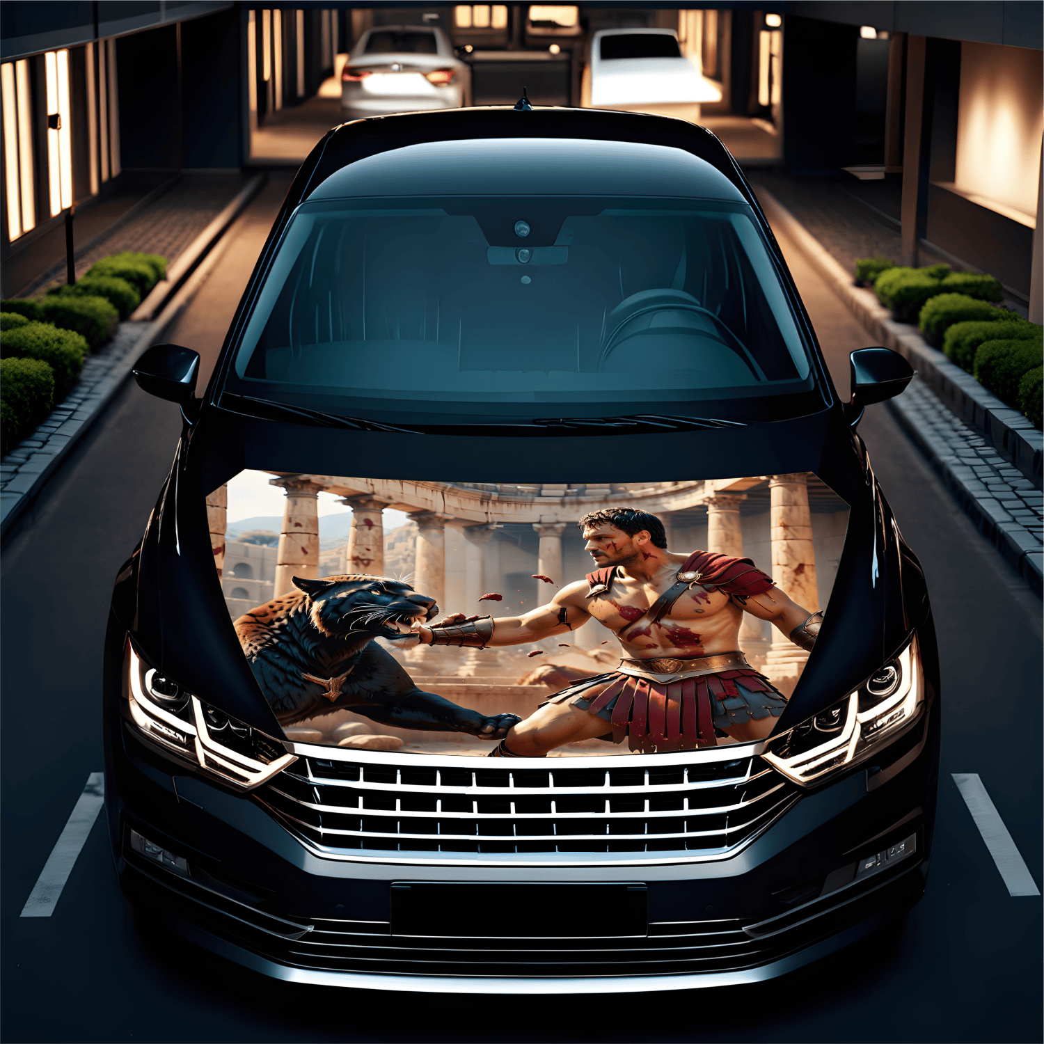 folie capota auto "hood art" rezistenta la exterior, marime s (150 x 110cm) - cod: avx-capota-015s 3 Folie Capota Auto "Hood Art" rezistenta la exterior, marime S (150 x 110cm) - Cod: AVX-CAPOTA-015S - imagine 3