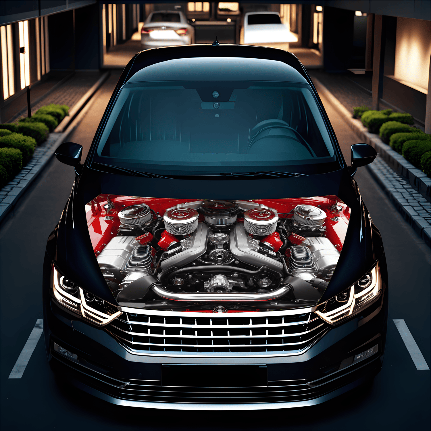 folie capota auto "hood art" rezistenta la exterior, marime m (165 x 120cm) - cod: avx-capota-020m 3 Folie Capota Auto "Hood Art" rezistenta la exterior, marime M (165 x 120cm) - Cod: AVX-CAPOTA-020M - imagine 3