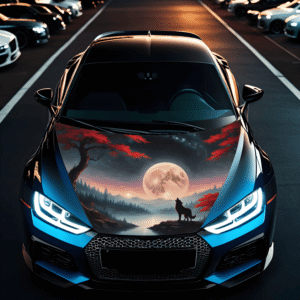 Folie Capota Auto „Hood Art” rezistenta la exterior, marime L (180 x 130cm) – Cod: AVX-CAPOTA-021L