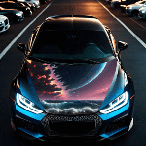 Folie Capota Auto „Hood Art” rezistenta la exterior, marime L (180 x 130cm) – Cod: AVX-CAPOTA-023L