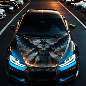 Folie Capota Auto „Hood Art” rezistenta la exterior, marime L (180 x 130cm) – Cod: AVX-CAPOTA-026L