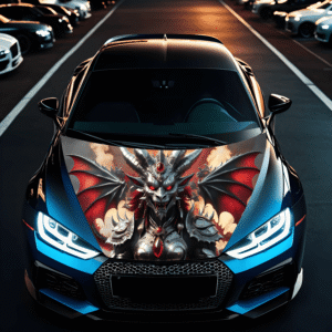 Folie Capota Auto „Hood Art” rezistenta la exterior, marime L (180 x 130cm) – Cod: AVX-CAPOTA-027L