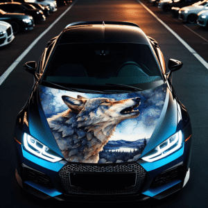 Folie Capota Auto „Hood Art” rezistenta la exterior, marime S (150 x 110cm) – Cod: AVX-CAPOTA-030S