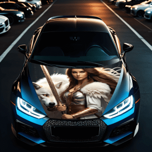 Folie Capota Auto „Hood Art” rezistenta la exterior, marime M (165 x 120cm) – Cod: AVX-CAPOTA-006M