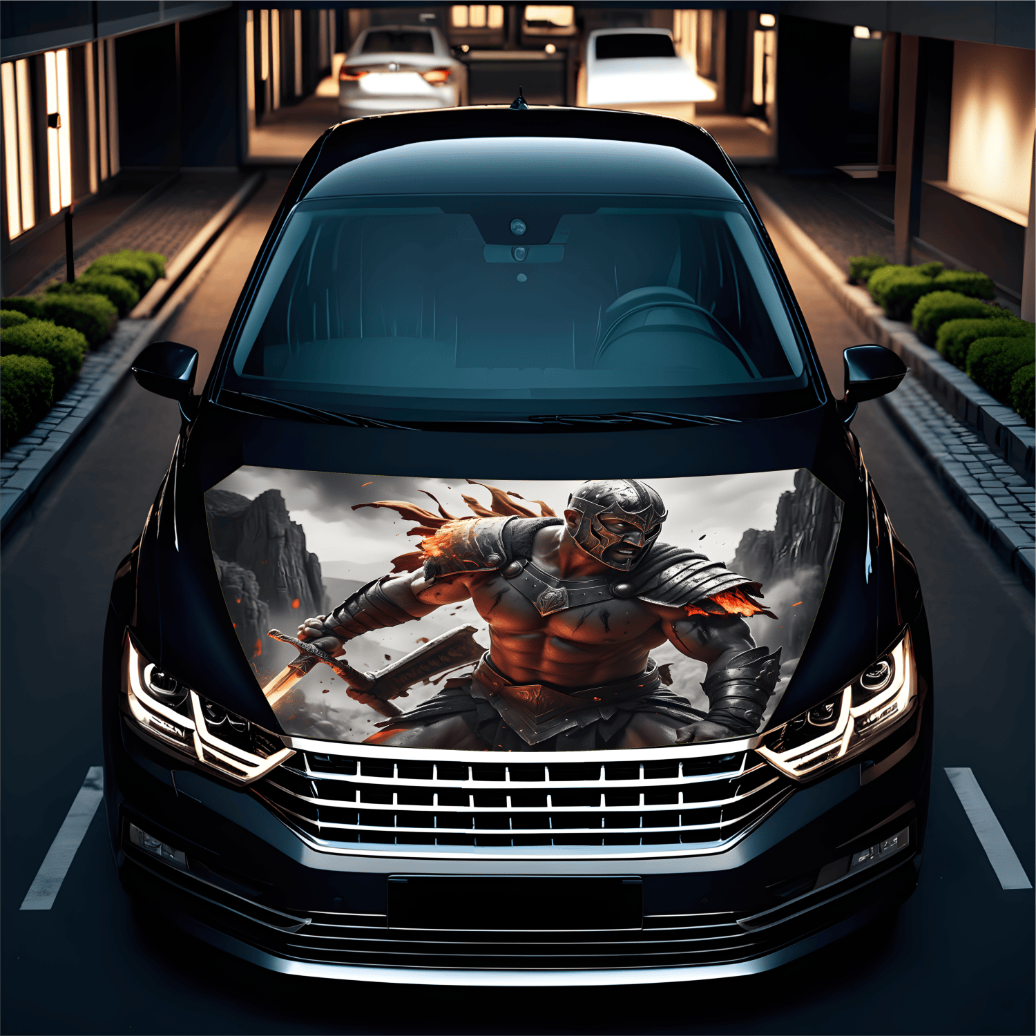 folie capota auto "hood art" rezistenta la exterior, marime m (165 x 120cm) - cod: avx-capota-008m 3 Folie Capota Auto "Hood Art" rezistenta la exterior, marime M (165 x 120cm) - Cod: AVX-CAPOTA-008M - imagine 3