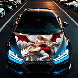 Folie Capota Auto „Hood Art” rezistenta la exterior, marime S (150 x 110cm) – Cod: AVX-CAPOTA-009S