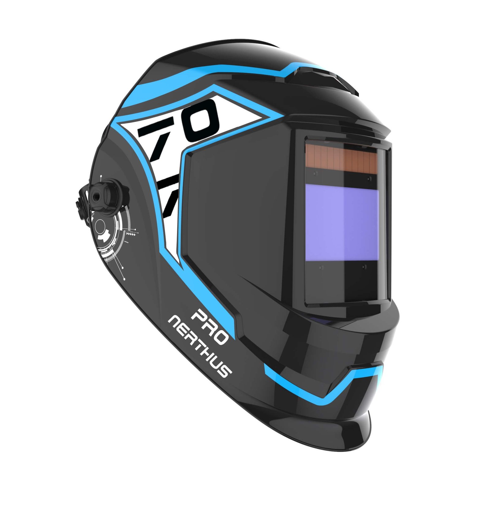 nerthus - masca de sudura cu cristale lichide 4 senzori 2 NERTHUS - Masca de sudura cu cristale lichide 4 Senzori - imagine 2