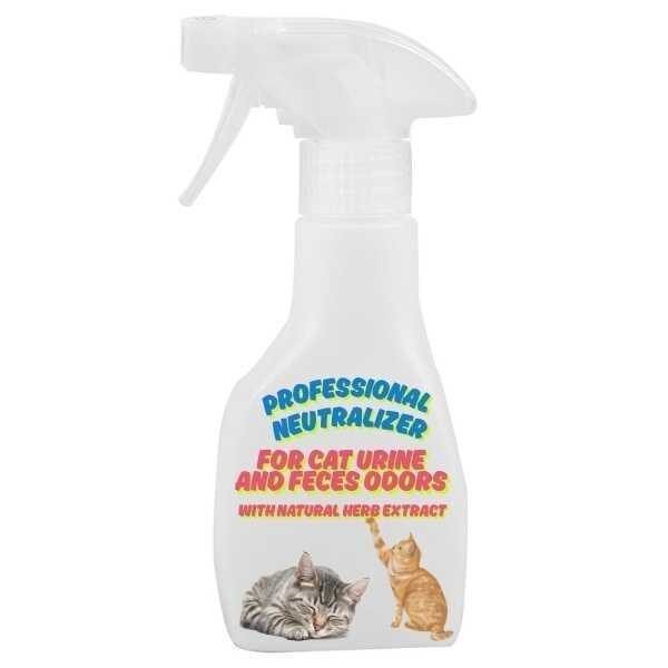 Neutralizator Profesional Mercaton, pentru Mirosuri Urina si Fecale Pisici, Exctract de Ierburi Naturale, 500 ml