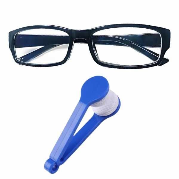 Ochelari pentru Citit One4ALL cu Dioptrii Auto-Ajustabile de la +0.5 la +2.50, Negru si 1 Clema din Microfibra pentru Curatarea Lentilelor, Albastru