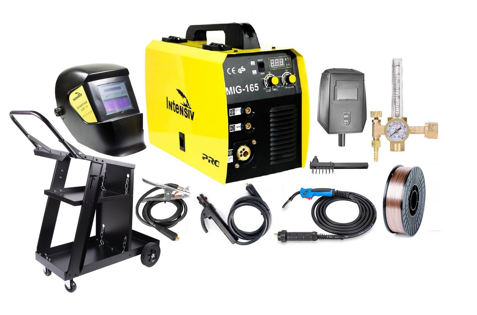 Pachet complet MIG/MMA 165 Intensiv