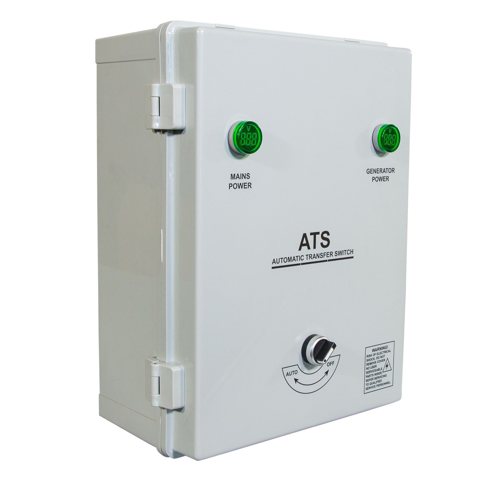 panou ats monofazat 230v itc power ac-ats-w-50a-1 50a 10 kw — pornire automata generator, cablu 15m 3 Panou ATS Monofazat 230V ITC Power AC-ATS-W-50A-1 50A 10 kW — Pornire Automata Generator, Cablu 15m - imagine 3