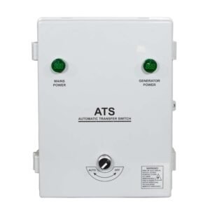 Panou ATS Monofazat 230V ITC Power AC-ATS-W-50A-1 50A 10 kW — Pornire Automata Generator, Cablu 15m