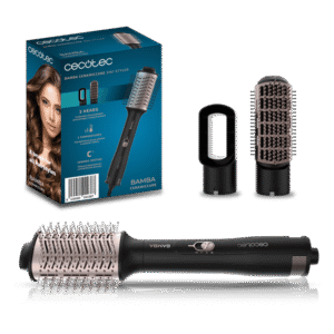 Set perie electrica fixa Cecotec CeramicCare 3in1 Styler, Uscator, 1200 W, 3 trepte de caldura, 2 viteze
