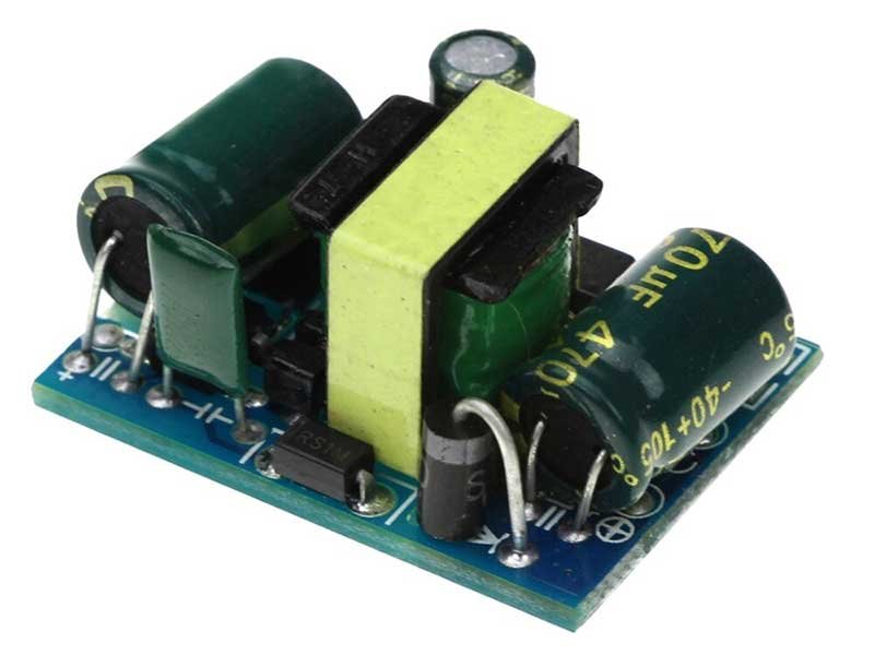 modul sursa tensiune 220v ac -> 12v dc, 5w, 450ma 1 Modul sursa tensiune 220V AC -> 12V DC, 5W, 450mA