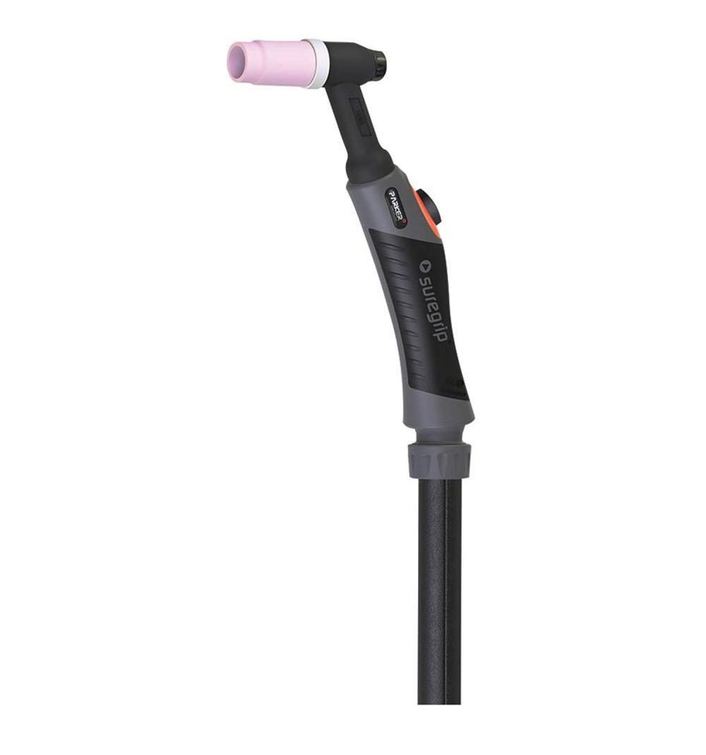 Pistolet TIG WP 26 racit cu gaz, 4m, PARKER