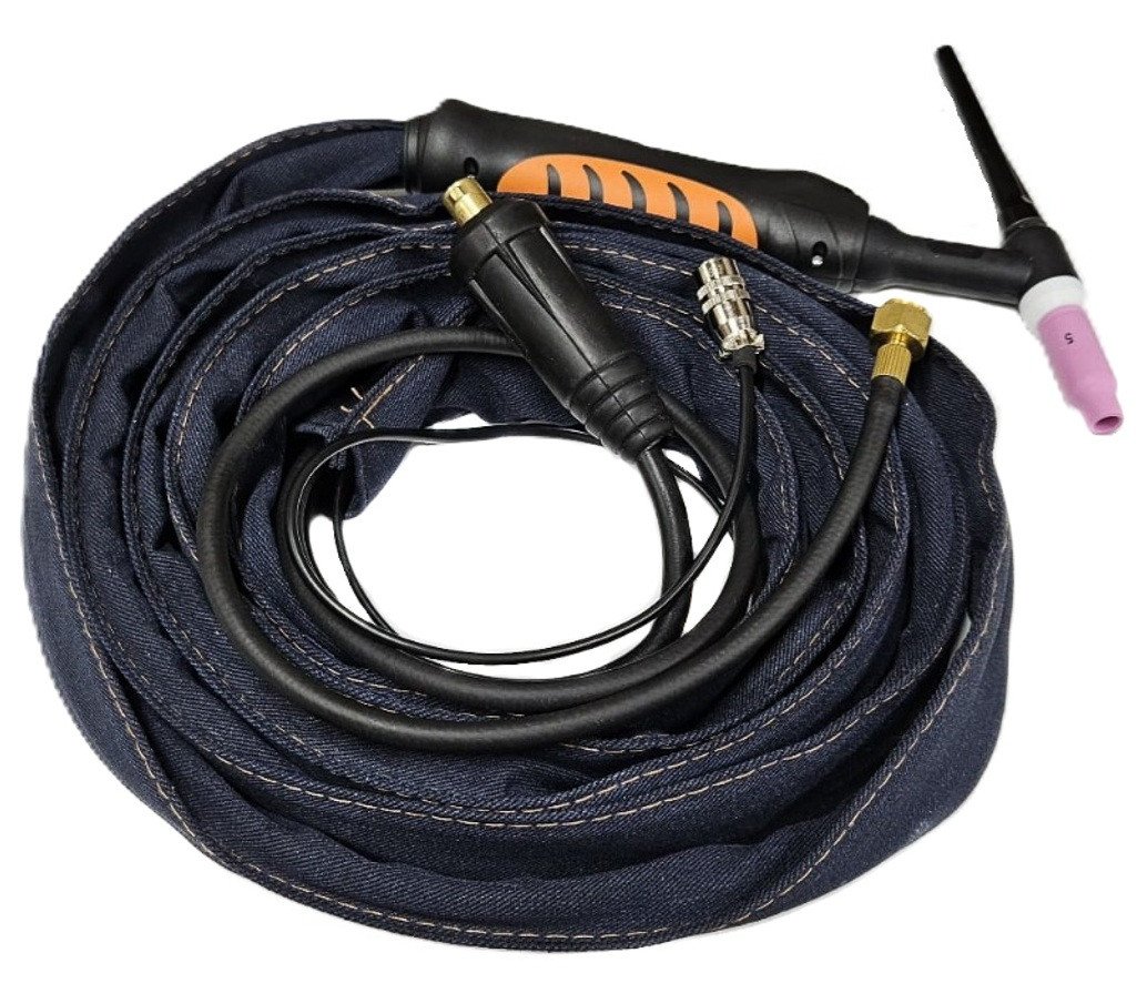 Pistolet TIG WP26 cu intrerupator si 5 pini