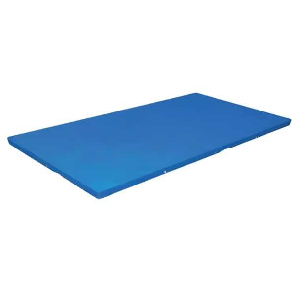 Prelata Mercaton pentru Piscine Dreptunghiulare, PVC, Rezistenta UV, 2.59 x 1.7 x 61 cm, Albastru