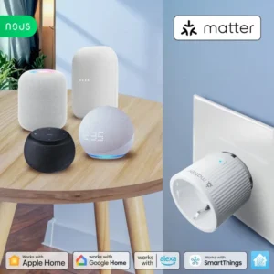 Priza Inteligenta WiFi NOUS A8M, 16A – Matter