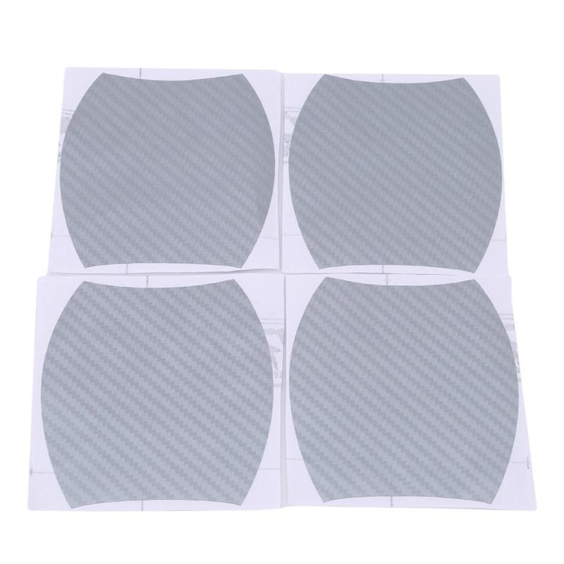 set 4 bucati protectie zgarieturi manere usa din autocolant carbon 3d argintiu 3 Set 4 bucati protectie zgarieturi manere usa din autocolant carbon 3D Argintiu - imagine 3