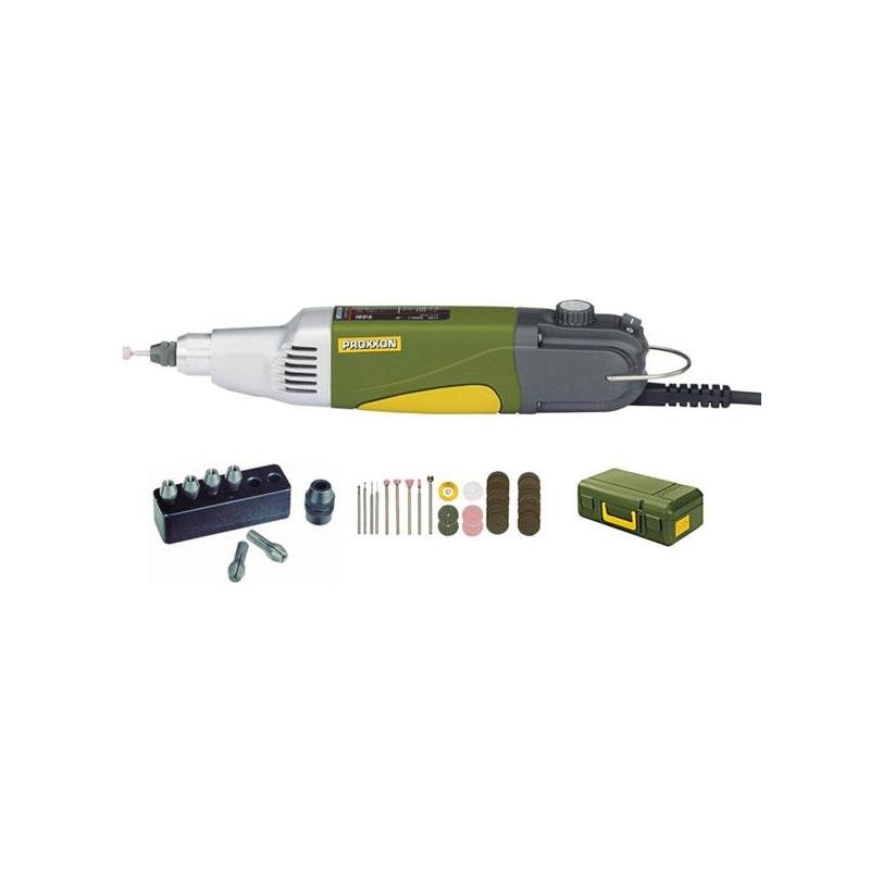 proxxon 28481, masina de gaurit-frezat profesionala ibs/e, 5000-20000 rpm, 100w, + geanta si accesorii 2 Proxxon 28481, Masina de gaurit-frezat profesionala IBS/E, 5000-20000 rpm, 100W, + geanta si accesorii - imagine 2