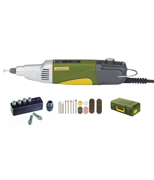 proxxon 28481, masina de gaurit-frezat profesionala ibs/e, 5000-20000 rpm, 100w, + geanta si accesorii 1 Proxxon 28481, Masina de gaurit-frezat profesionala IBS/E, 5000-20000 rpm, 100W, + geanta si accesorii