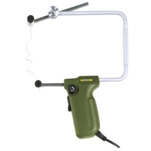 Proxxon 27082, Aparat pentru taiat cu fir cald THERMOCUT 12/E, max 200mm, fir maleabil, 12V, 60W, 150 – 350 °C, fara transformator, include 5 fire