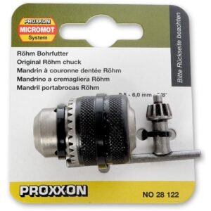 Mandrina manuala cu cheie, Proxxon 28122, 0.6 – 6.5mm