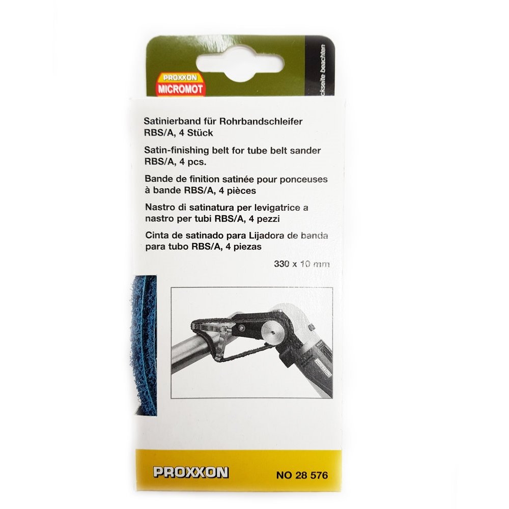 curea satinare inox, pentru rbs/a, proxxon 28576 2 Curea satinare Inox, pentru RBS/A, Proxxon 28576 - imagine 2