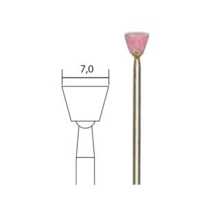 Set biax-uri conice, din corindon 7.00mm, Proxxon 28778