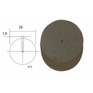 Set 25 discuri din corindon, 38mm,  Proxxon 28821