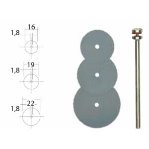 Set discuri debitoare din otel elastic, Proxxon 28830