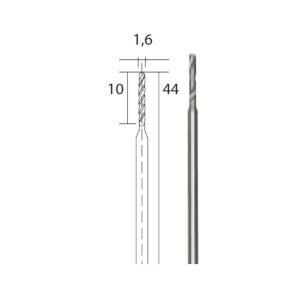 Set 3 burghie HSS, 1.6mm,  Proxxon 28858