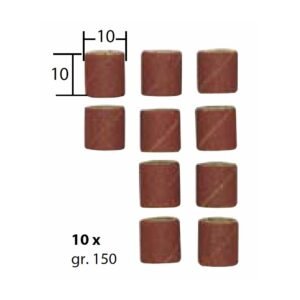 Set 10 tamburi din corindon pentru slefuire, 10mm, GR150,  Proxxon 28981