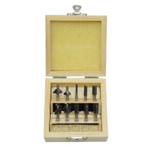 Set de 10 freze pentru profilat, ax 3.2mm, Proxxon 29020