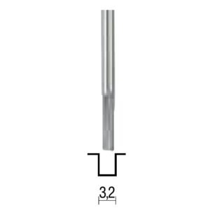 Freza pentru canelat, 3.2mm, Proxxon 29024