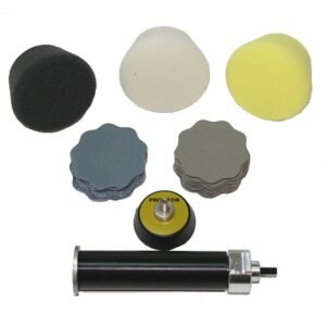 Set profesional pentru slefuire si lustruire, Proxxon 29070