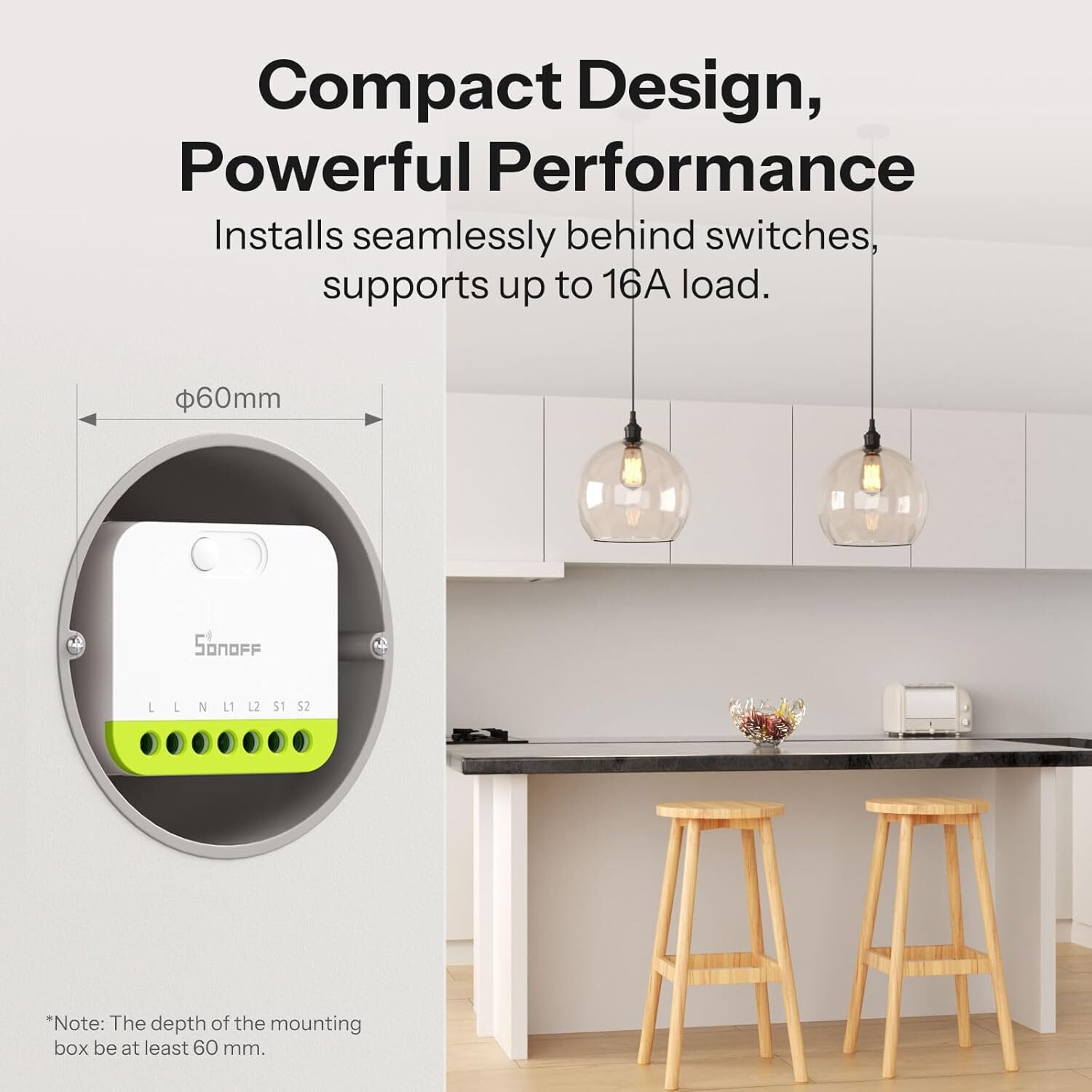 releu smart sonoff mini-zb2gs, zigbee, 2 canale, 16a, alb 2 Releu Smart Sonoff MINI-ZB2GS, ZigBee, 2 canale, 16A, Alb - imagine 2