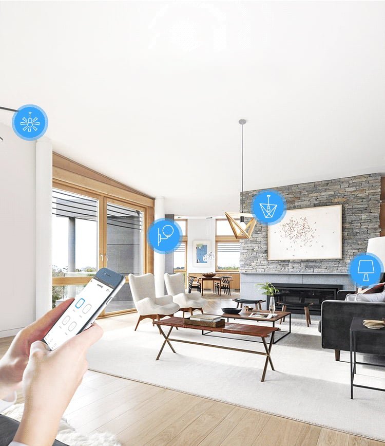 releu smart wireless sonoff 4chr3, 4 canale, alexa google home 4 Releu Smart Wireless Sonoff 4CHR3, 4 canale, Alexa   Google Home - imagine 4