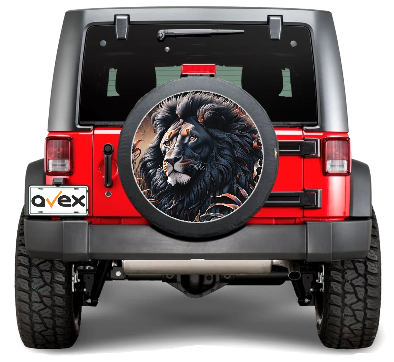 sticker auto "roata de rezerva" rezistenta la intemperii si raze uv, diametru 55 cm, cod: avx-rr04 1 Sticker Auto "Roata de Rezerva" rezistenta la intemperii si raze UV, diametru 55 cm, Cod: AVX-RR04