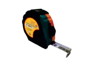 Ruleta cu protectie din cauciuc, lungime 3m, cu buton blocaj si magnet