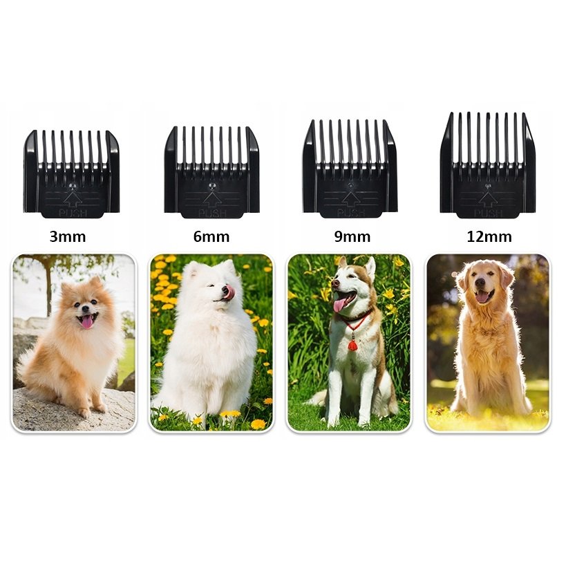 Aparat de tuns profesional pentru cani cu acumulator, lama titan + ceramica, incarcare USB, culoare Neagra, model AVX-WT-BLACK-T10 10 Aparat de tuns profesional pentru cani cu acumulator, lama titan + ceramica, incarcare USB, culoare Neagra, model AVX-WT-BLACK-T10 - imagine 10