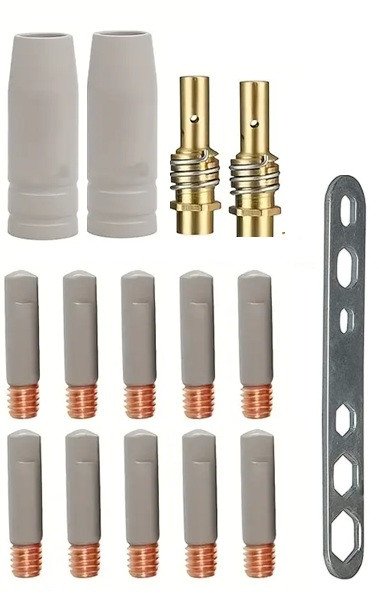 Set 15 consumabile pentru pistolet MIG MAG 150A INVELIS ANTIADERENT