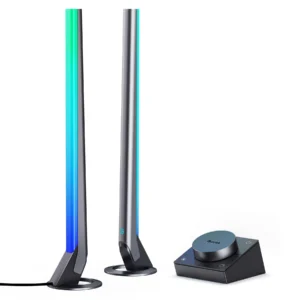 Set 2 buc lampa LED Govee H6047 RGBIC Wi-Fi Gaming Light Bars with Smart Controller, WiFi
